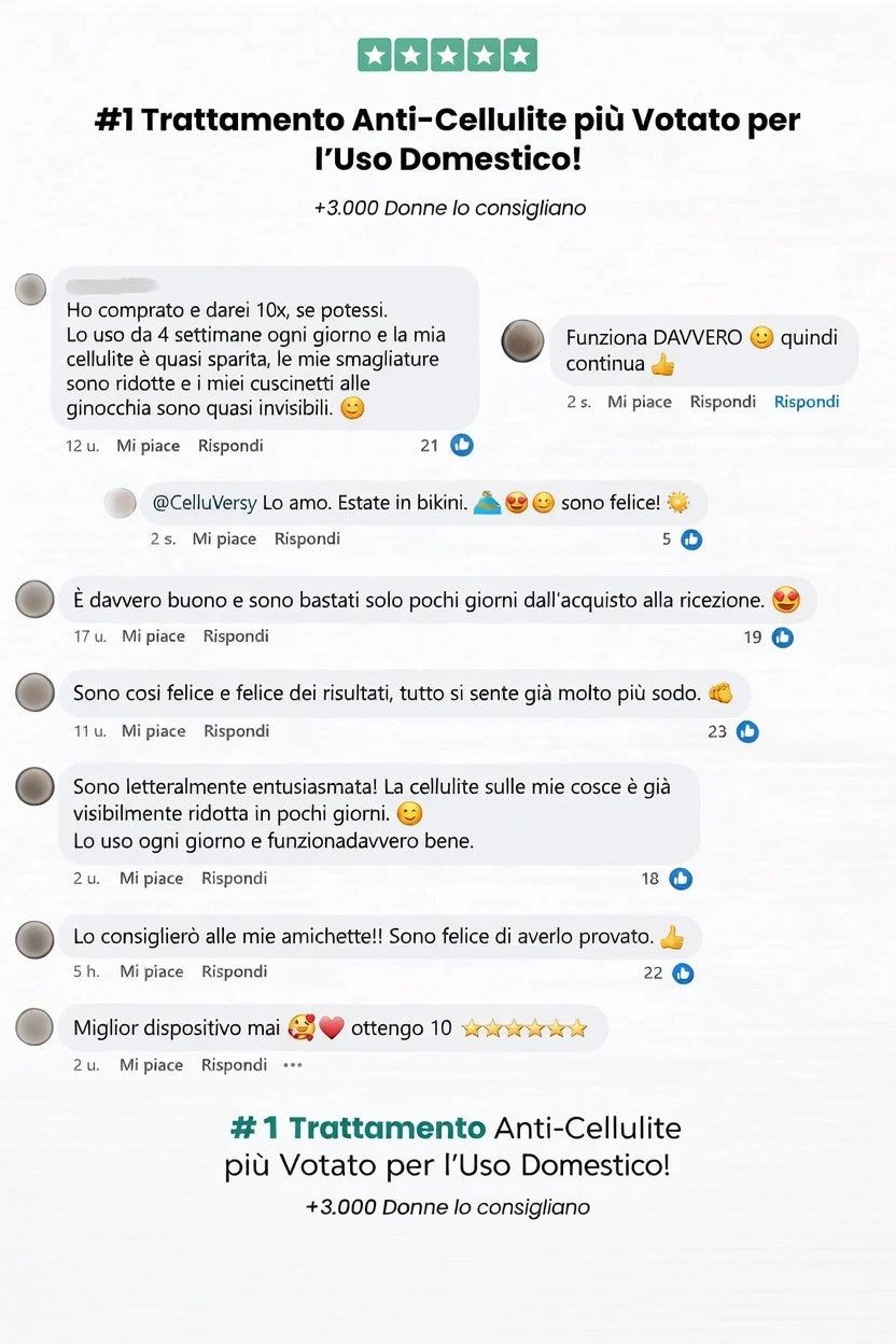 CelluVersy™ – pelle levigata in 14 giorni