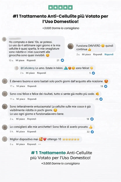 CelluVersy™ – pelle levigata in 14 giorni