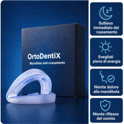 OrtoDentiX | Bocchino anti-russamento