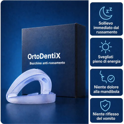 OrtoDentiX | Bocchino anti-russamento