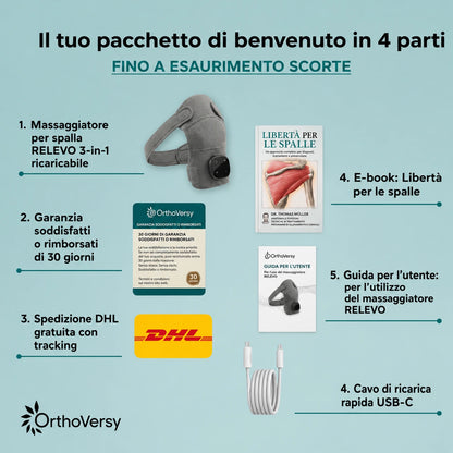 OrthoSpalla™ - Massaggiatore per spalle 3 in 1